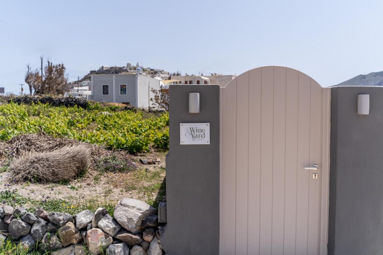 Wine And Yard Caves Hotel Pyrgos Kallistis Exterior photo